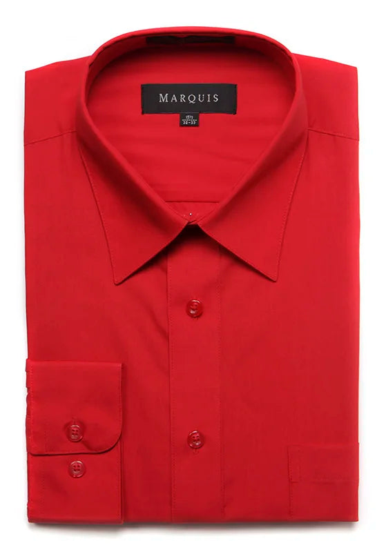 Marquis Solid Classic Fit Dress Shirts
