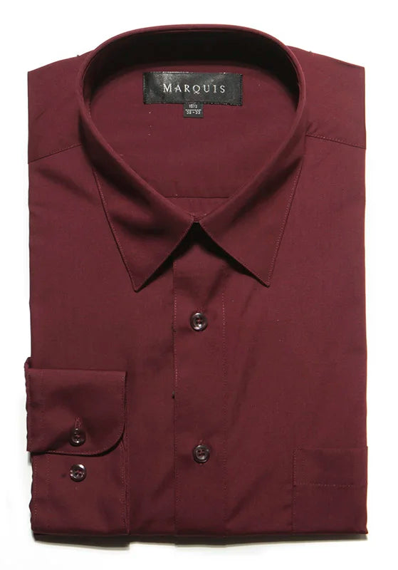 Marquis Solid Classic Fit Dress Shirts