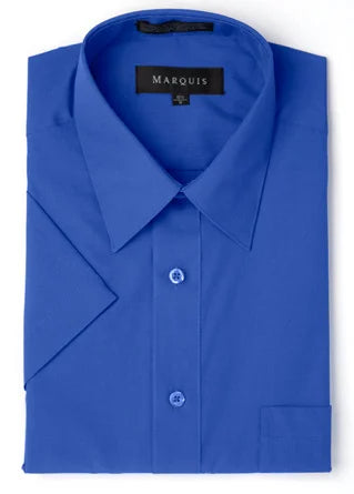 Marquis Short Sleeve Dress Shirts Plus Size