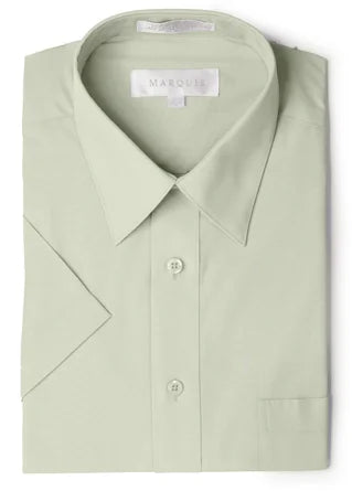 Marquis Short Sleeve Dress Shirts Plus Size