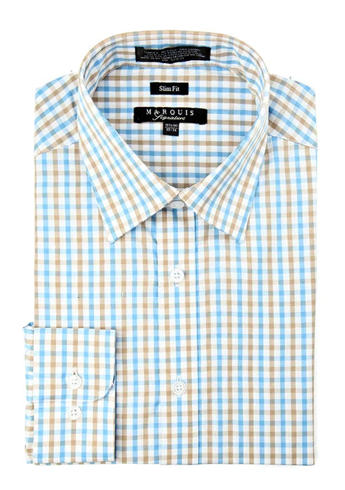 Marquis Tattersall Slim Fit Shirt