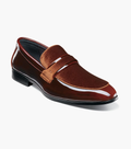 Spratley Moc Toe Saddle Slip On in Brown