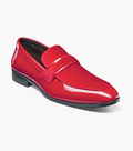 Spratley Moc Toe Saddle Slip On in Red