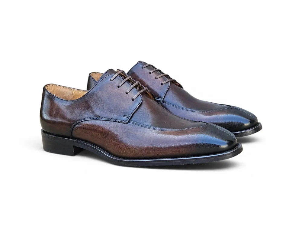 Chestnut Carrucci Beaumont split-toe Derby shoes