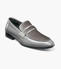 Spratley Moc Toe Saddle Slip On in Gray