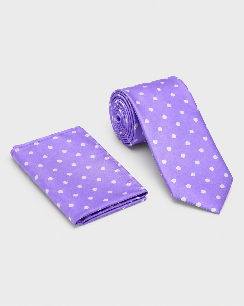 Stacy Adams Homer Tie & Hanky Set - Lilac