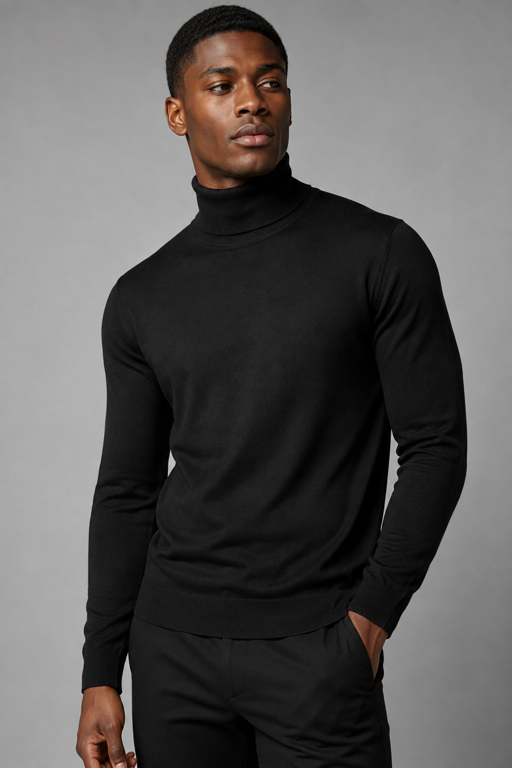 St. Patrick Men's Turtleneck Long Sleeve Sweater Big Sizes