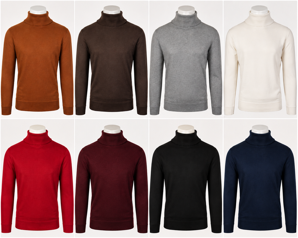 St. Patrick Men's Turtleneck Long Sleeve Sweater Small Sizes