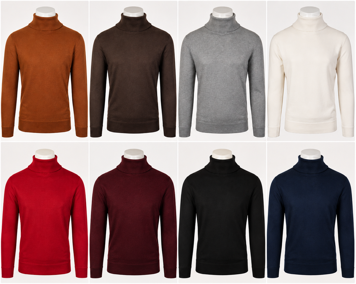 St. Patrick Men's Turtleneck Long Sleeve Sweater Small Sizes
